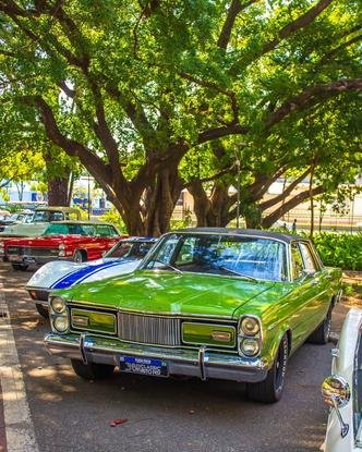 Evento reúne exposição de carros antigos e outras atividades(foto: @bhclasicautofrest/Divulgação) Evento reúne exposição de carros antigos e outras atividades(foto: @bhclasicautofrest/Divulgação)