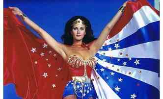 A atriz Lynda Carter ficou famosa por interpretar a Mulher Maravilha na televiso, nos anos 1970. Agora, a ONU quer transformar a princesa amazona da DC Comics em embaixadora(foto: CBS/Divulgao)