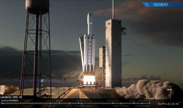 YouTube/SpaceX/Reprodução YouTube/SpaceX/Reprodução