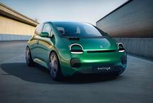 Renault revela interior do protótipo Twingo E-Tech, carro '110%' elétrico