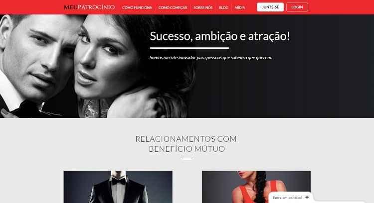 Meupatrocinio.com.br/Reprodução Meupatrocinio.com.br/Reprodução