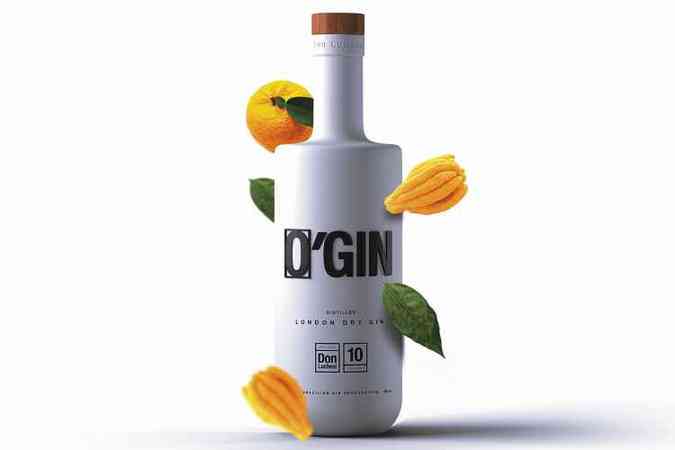 O'Gin, produzido na destilaria Don Luchesi, tem mais de treze premiaes nacionais e internacionais: toque de ora-pro-nbis(foto: Divulgao)