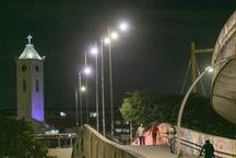 Passarela da Lagoinha ganha nova ilumina��o e melhorias
