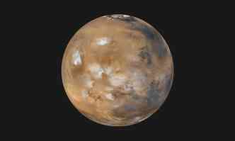 Apesar de existirem vrias misses tripuladas programadas para o planeta Marte, os astronautas podero sofrer problemas no crebro em decorrncia dos raios csmicos(foto: NASA/JPL-Caltech/Divulgao)