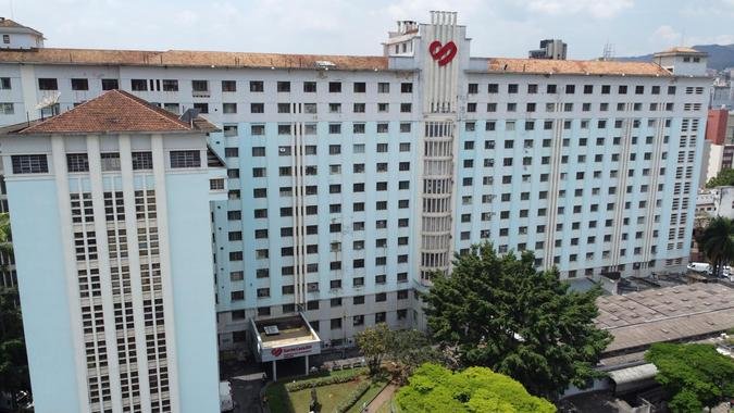 Tombada pelo munic�pio, o pr�dio da Santa Casa � patrim�nio dos mineiros(foto: Helbert Silva/Divulga��o)