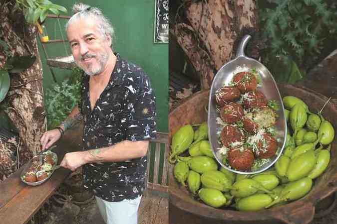 O bolinho de jiló do Estabelecimento, na Serra, fez sucesso quando o chef Olívio Cardoso preparou o prato no programa da Ana Maria Braga, na Rede Globo, em 2012: 