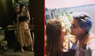 O youtuber Felipe Neto anunciou em sua conta do Twitter que est namorando a jovem Bruna Gomes, de Florianpolis(foto: Instagram/felipenetoreal/Reproduo e Twitter/felipeneto/Reproduo)