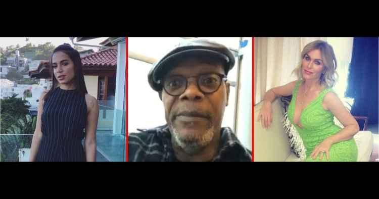 Instagram/anitta/Reprodução e Twitter/SamuelLJackson/Reprodução e Instagram/ludayer13/Reprodução Instagram/anitta/Reprodução e Twitter/SamuelLJackson/Reprodução e Instagram/ludayer13/Reprodução