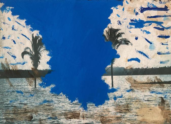 Uma das obras da exposição %u201CÁgua mansa, vista brava%u201D, do artista goiano André Felipe Cardoso(foto: Ateliê do Artista/Divulgação) Uma das obras da exposição %u201CÁgua mansa, vista brava%u201D, do artista goiano André Felipe Cardoso(foto: Ateliê do Artista/Divulgação)