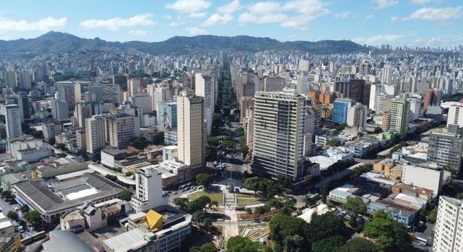 O encontro tamb�m aborda a sustentabilidade fiscal das cidades e os regimes pr�prios de previd�ncia social dos munic�pios(foto: Drone Amir Martins/PBH )