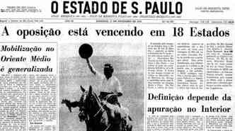 Devido  derrota em 1974, trs anos depois o general Ernesto Geisel fecha o Congresso Nacional(foto: Agncia Senado/Reproduo)
