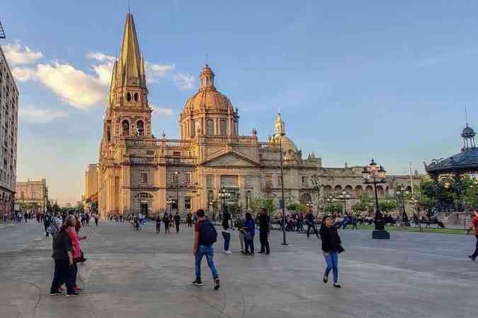 A cidade de Guadalajara, um dos polos turísticos do México(foto: Pixabay)