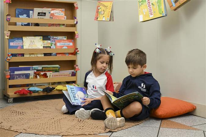 O Colgio Santo Agostinho promove experincias de aprendizagem fundamentadas em uma compreenso mais ampla da leitura e da escrita(foto: CSA/Divulgao)