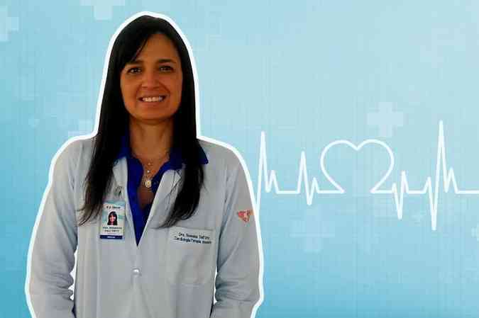 Dra. Rossana Dall'Orto, cardiologista do Biocor/Rede D'Or e uma das palestantes(foto: Divulgao)