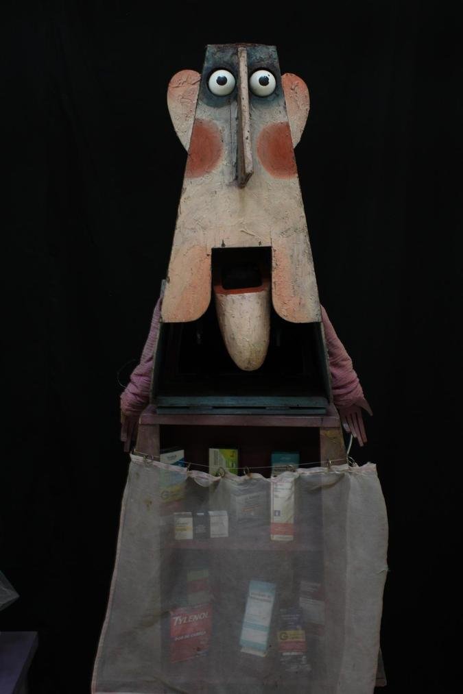 Boneco do espetculo 