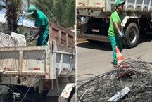 Cemig retira 16 toneladas de cabos irregulares de postes em 2025