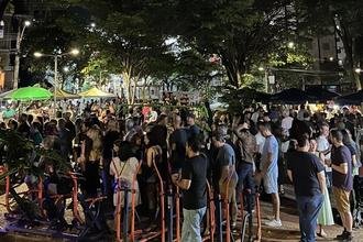 Blues na Pra�a re�ne m�sica e gastronomia em Belo Horizonte