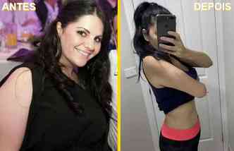 A australiana Teresa Venetoulis, de 32 anos, pesava 103 kg e conseguiu perder 49 kg em apenas 10 meses, após fazer a dieta cetogênica(foto: Caters News Agency/Reprodução)