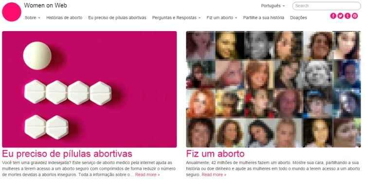 Womenonweb.org/Reprodução Womenonweb.org/Reprodução