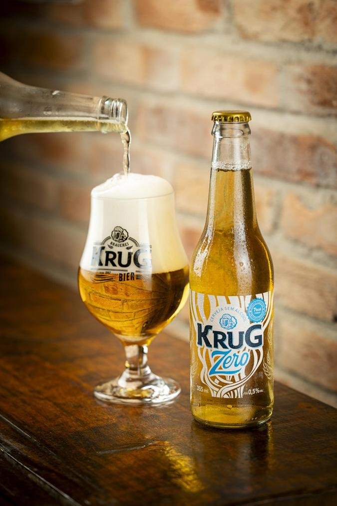 A Krug zero, nova aposta da cervejaria mineira: ela j� representa um volume significativo de vendas no portf�lio da empresa (foto: Victor Schwaner/Divulga��o)