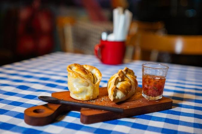 Empanadas do Bodegón Pardim (foto: Paulo Marcio) Empanadas do Bodegón Pardim (foto: Paulo Marcio)