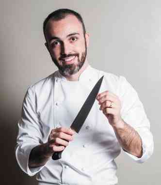 Com apenas 33 anos, Leonardo Paixo desbancou veteranos e conquistou o ttulo de Melhor Chef da Encontro Gastr 2014(foto: Alexandre Rezende/Encontro)
