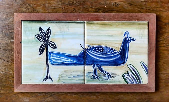 Obra Terreiro de Caf� e Pav�o - Saramenha Artes & Of�cios(foto: Divulga��o)