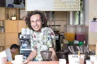 Matheus Brisola, coordenador de anfitries do Guaja, que parou de cobrar pelo uso na parte do caf: 