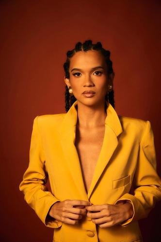 De Ita�na, a atriz Laura Luf�si se emocionou ao contracenar com Wagner Moura: 