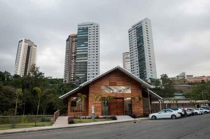 A Parquia Bom Jesus do Vale, no Vale do Sereno, em Nova Lima(foto: Alexandre Rezende/Encontro)