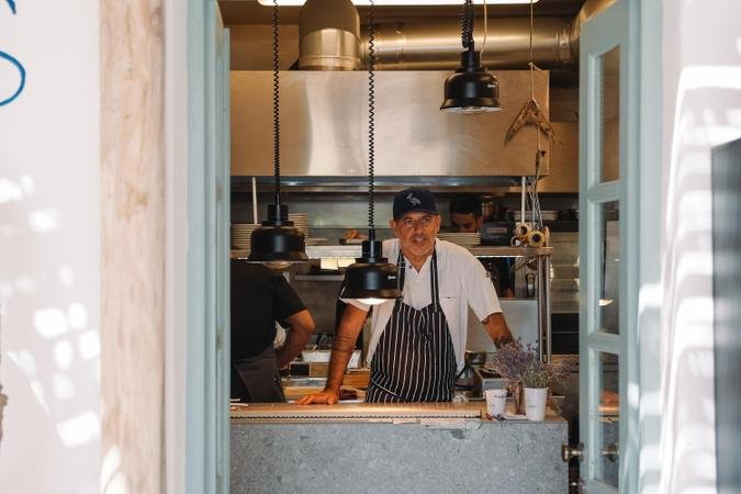 O chef Giorgos Samoilis  um dos convidados da noite(foto: Divulgao)