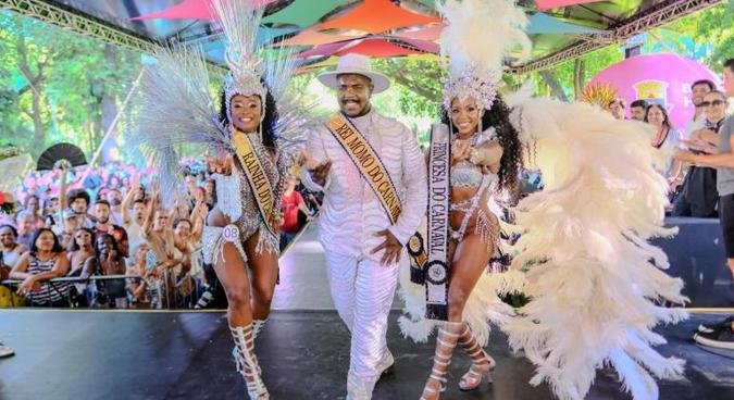 Corte Real Momesca do Carnaval de Belo Horizonte(foto: Wander Faria)
